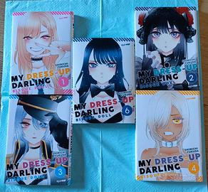 Manga My Dress-Up Darling – Bisque Doll 1,3,3,4,6