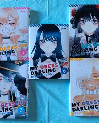 Manga My Dress-Up Darling – Bisque Doll 1,3,3,4,6