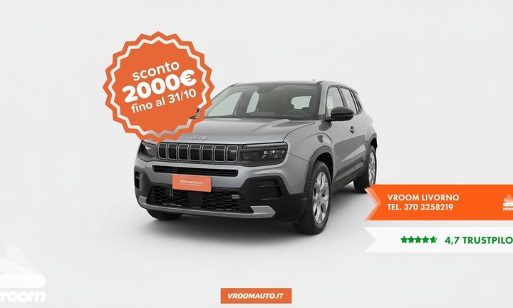 JEEP Avenger Avenger 1.2 Turbo 100 CV Altitude