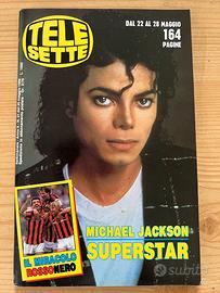 Telesette 1988 Michael Jackson E Milan