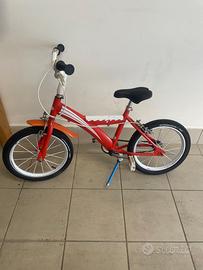 bici per bambini con protezioni