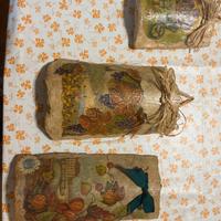 Tegole decorate a mano