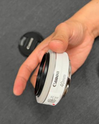 Canon EF 40mm f/2.8 STM - Edizione Bianca