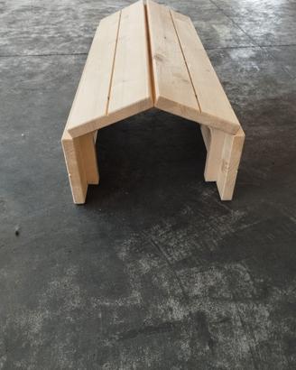 tunnel in legno x coniglio