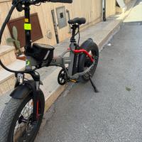 Fat bike argento