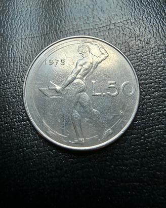 vecchie 50 lire del 1978