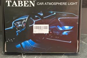 Luce ambientale  Taben per auto Telecomando RGB