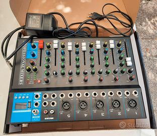 Mixer audio analogico MG-07XU 7 canali
