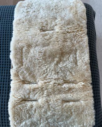 Coperta di agnello per passeggino
