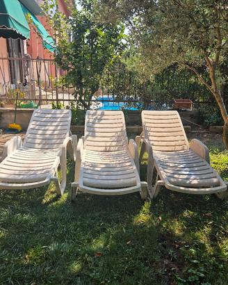 lettini da giardino prendi sole