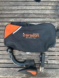 Gancio di traino orizzontale completo marca aragon