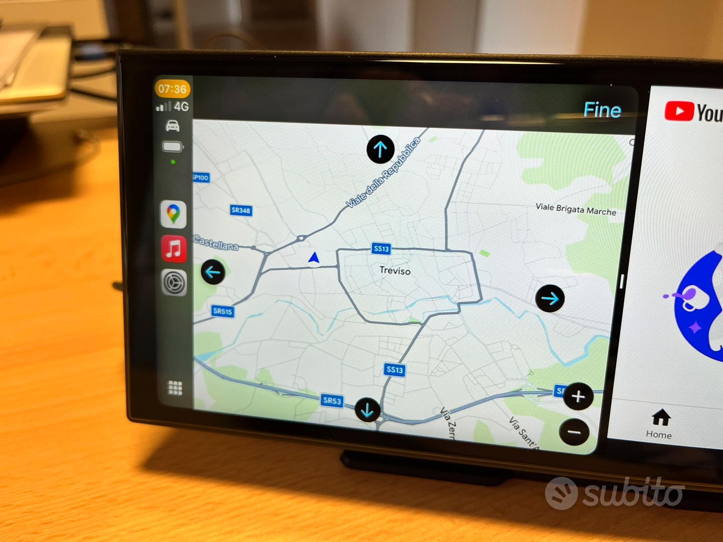 OTTOCAST Screen Droid Pro - CarPlay e Android Auto - Accessori 