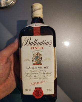 ballantines con scatola latta 