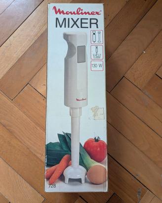 Mixer Moulinex 728 Vintage–Come Nuovo con Scatola
