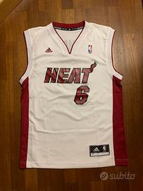 Canotte lebron james hot sale miami heat