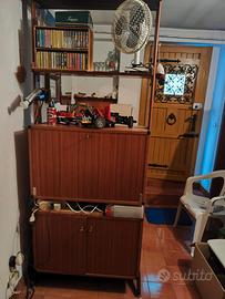 libreria  con ribaltina tipo  svedese