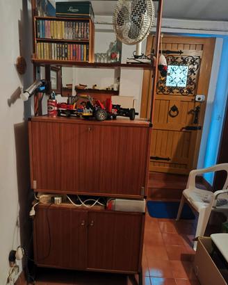 libreria   tipo  svedese con ribaltina
