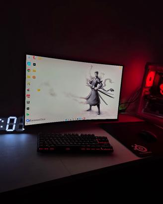 Pc Gaming White Postazione Completa