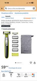 Rasoio One Blade Philips