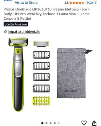 Rasoio One Blade Philips