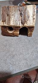 casetta + ponte in legno