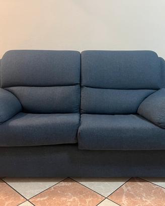 Divano 2 posti blu