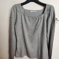 Maglia Replay ampia scollatura lana/cotone