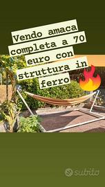 amaca più struttura in ferro