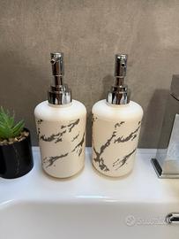 Dispenser sapone bianchi 2pz