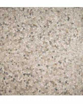 Base Ombrellone 40x40 cm in Cemento Ghiaino Grigio