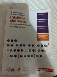 Libro do grammatica italiana “L’italiano…”