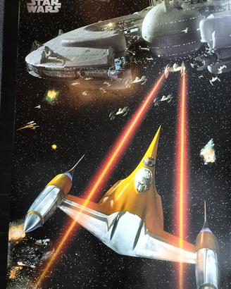 poster Star wars episodio primo.