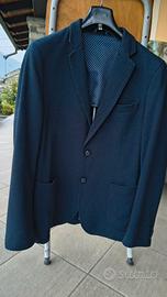 Giacca uomo Conbipel blu scuro lavorata elegante