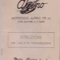 Libretto istruzione moto ALPIN0