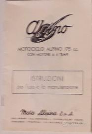 Libretto istruzione moto ALPIN0