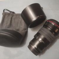 Canon EF 200mm f/2.8 L II USM + paraluce + sacca