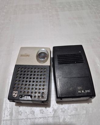COPPIA DI RADIOLINE  A TRANSISOIR PHILIPS