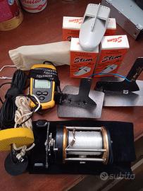 attrezzatura pesca traina