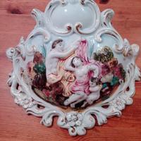 CAPODIMONTE porta fiori o carte da parete