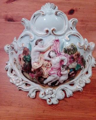 CAPODIMONTE porta fiori o carte da parete