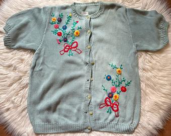 Maglione artigianale fatto a mano- taglia M