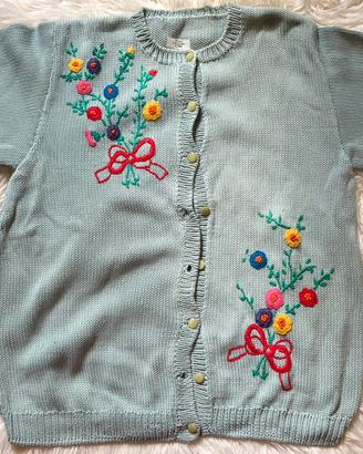 Maglione artigianale fatto a mano- taglia M