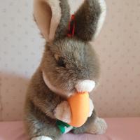 Tenerissimo peluche coniglio e carota
