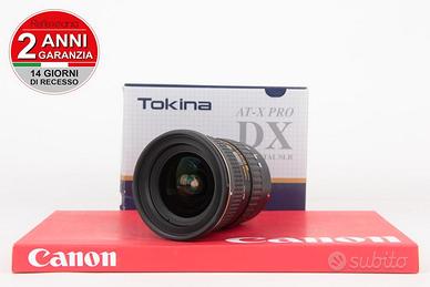 Tokina 12-28mm F4 AT-X PRO DX Canon USATO GARANTIT