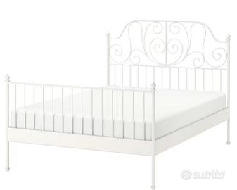 Letto matrimoniale ikea leirvik