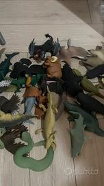 Lotto 47 personaggi animali  marini dinosauri epic