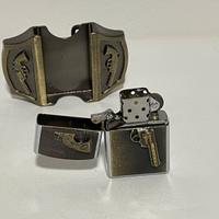 Fibbia cintura con accendino integrato pistole