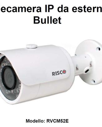 3x Telecamera IP da esterno Bullet RISCO