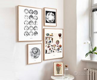 Poster e Cartoline di PIERO FORNASETTI