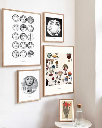 Poster e Cartoline di PIERO FORNASETTI